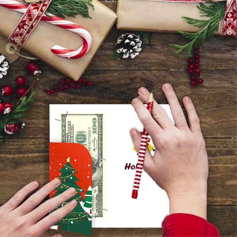 6 Different Christmas Money Cards, Totally 30 Pack Cash Xmas Card with Envelopes, Christmas Money Holders for Cash Checks or Gift Cards - Image 2